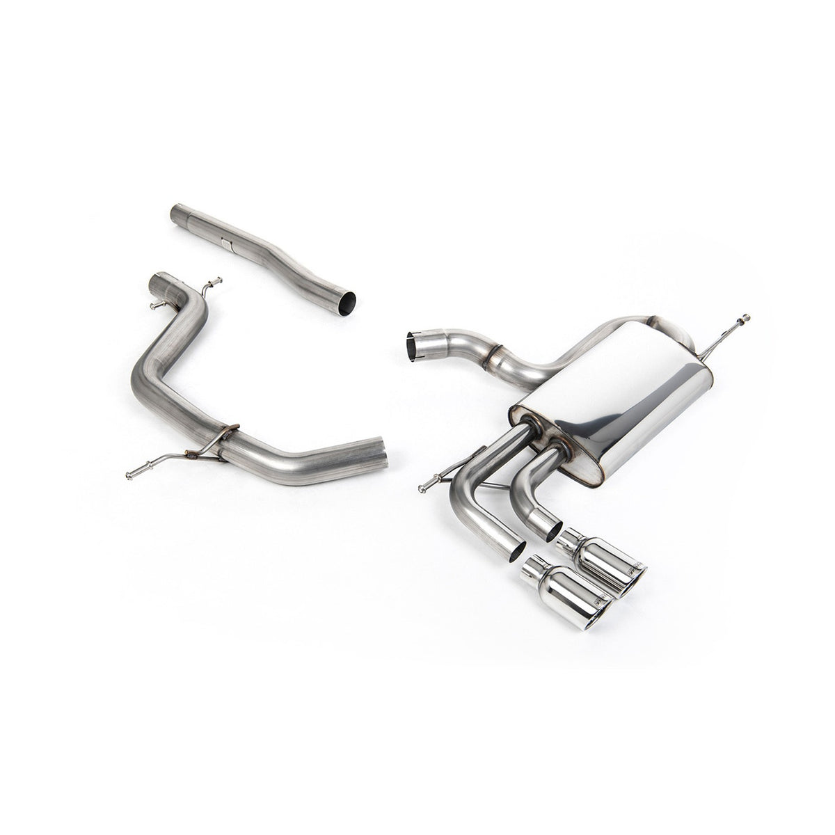 Milltek Cat Back Exhaust Volkswagen Golf Mk5 GT 2.0 TDI 170PS DPF 04-09