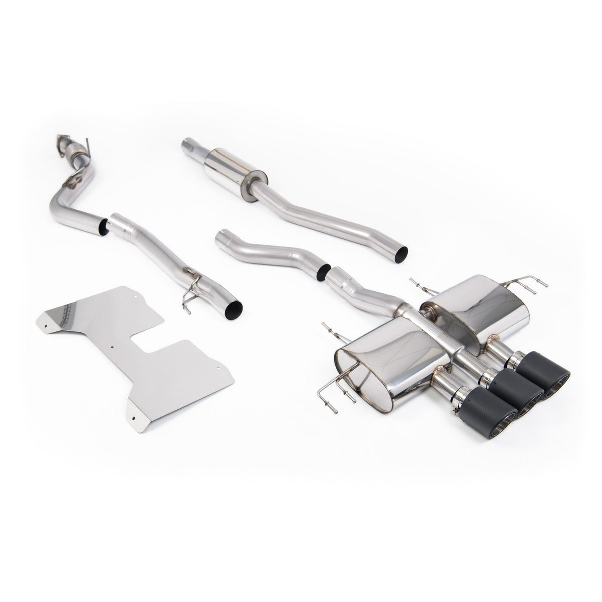 Milltek Cat Back Exhaust Honda Civic Type R FL5 2.0 i-VTEC OPF/GPF or Non-OPF/GPF 22+