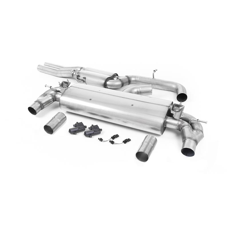 Milltek Audi RS3 Saloon / Sedan 400PS (8V MQB) - OPF/GPF Models 2019-2023 Cat-back Exhaust