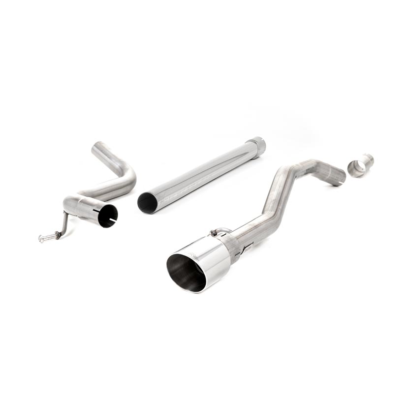 Milltek Volkswagen Up! GTI 1.0TSI 115PS (3 & 5 Door) 2018-2023 Cat-back Exhaust