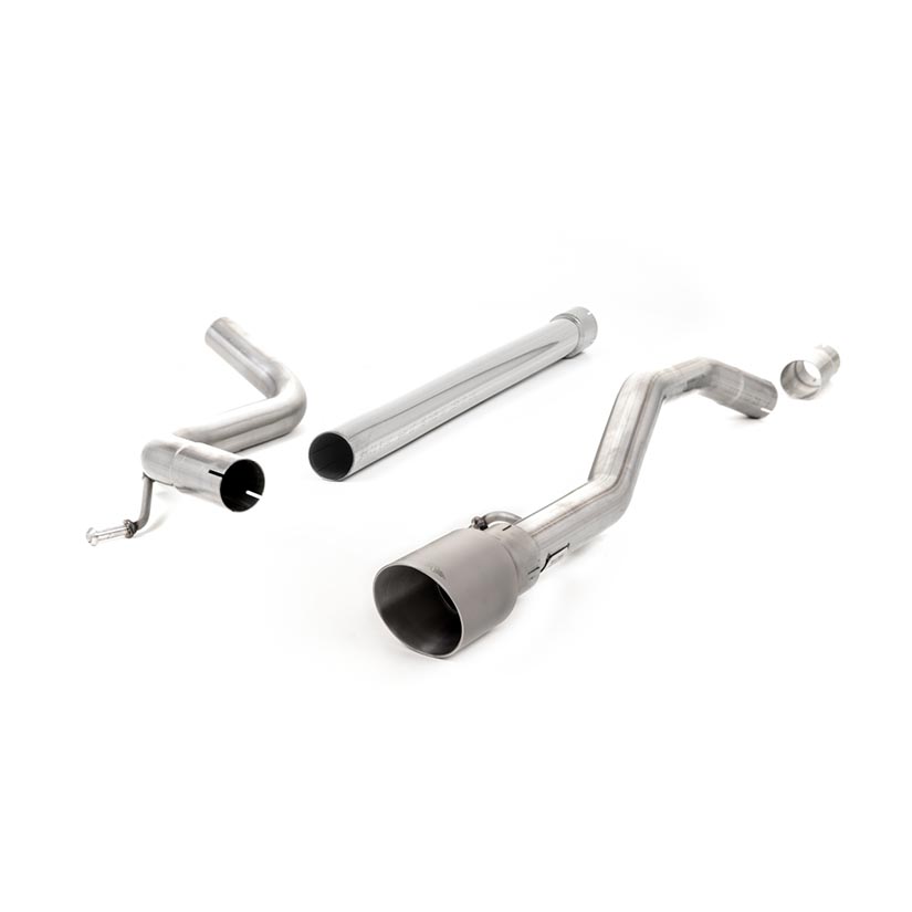Milltek Volkswagen Up! GTI 1.0TSI 115PS (3 & 5 Door) 2018-2023 Cat-back Exhaust