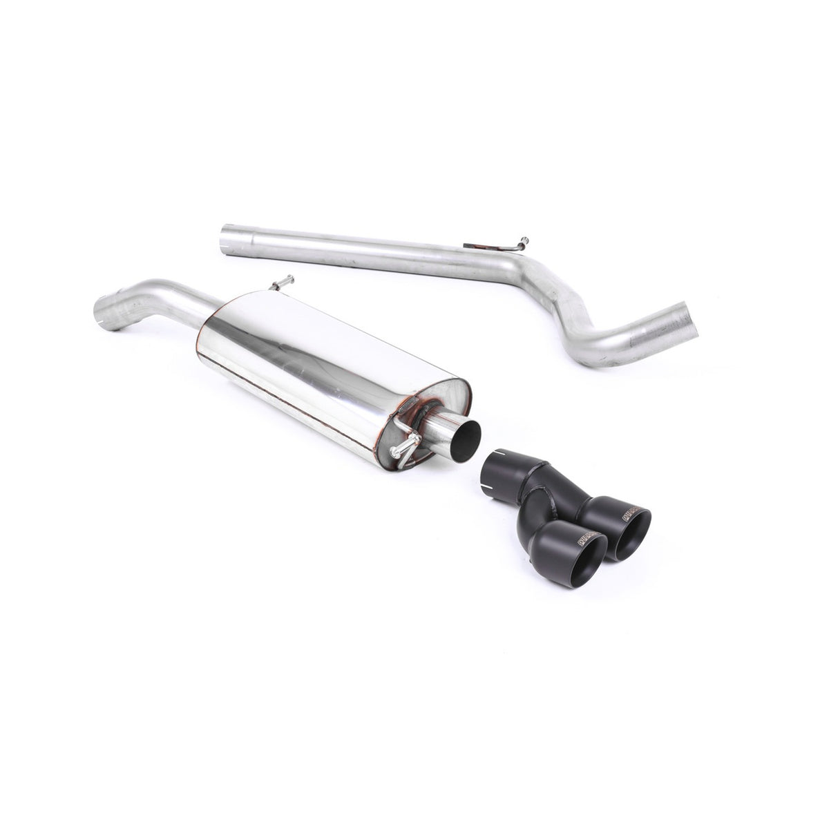 Milltek Cat Back Exhaust Audi A1 1.4 TFSI S line 150PS ACT 15-18