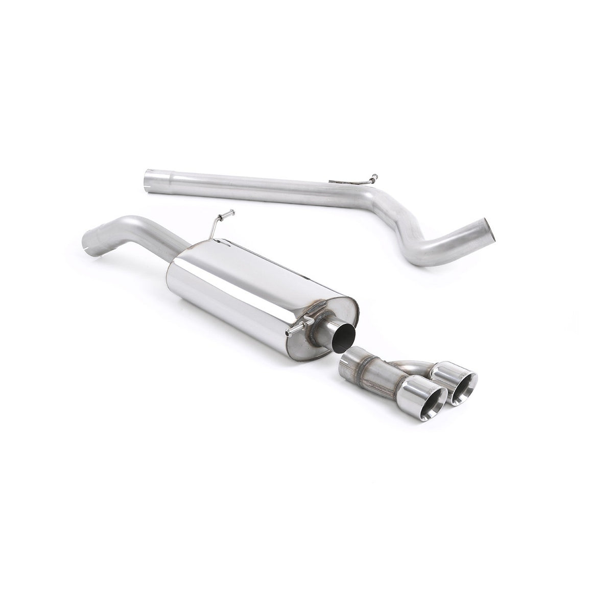 Milltek Cat Back Exhaust Audi A1 1.4 TFSI S line 150PS ACT 15-18