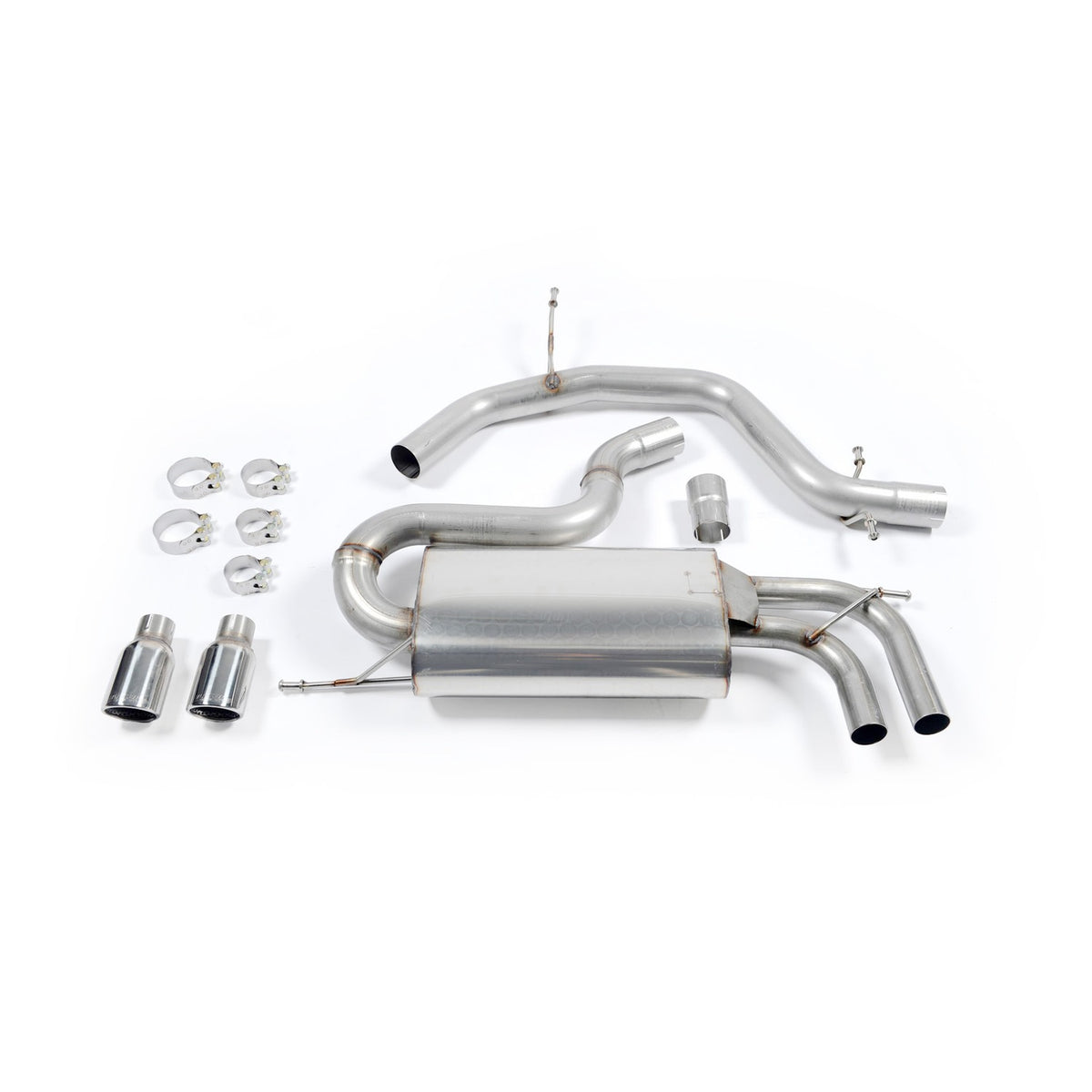 Milltek Cat Back Exhaust Seat Leon Cupra 2.0T FSI 240PS 06-11
