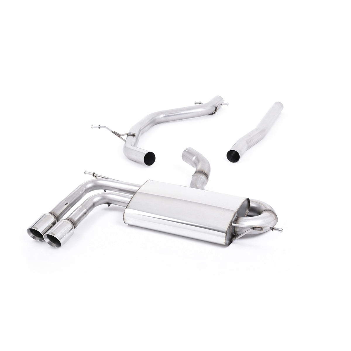 Milltek Filter Back Exhaust Audi A3 2.0 TDI 170 BHP 2WD 3dr DPF 08-12