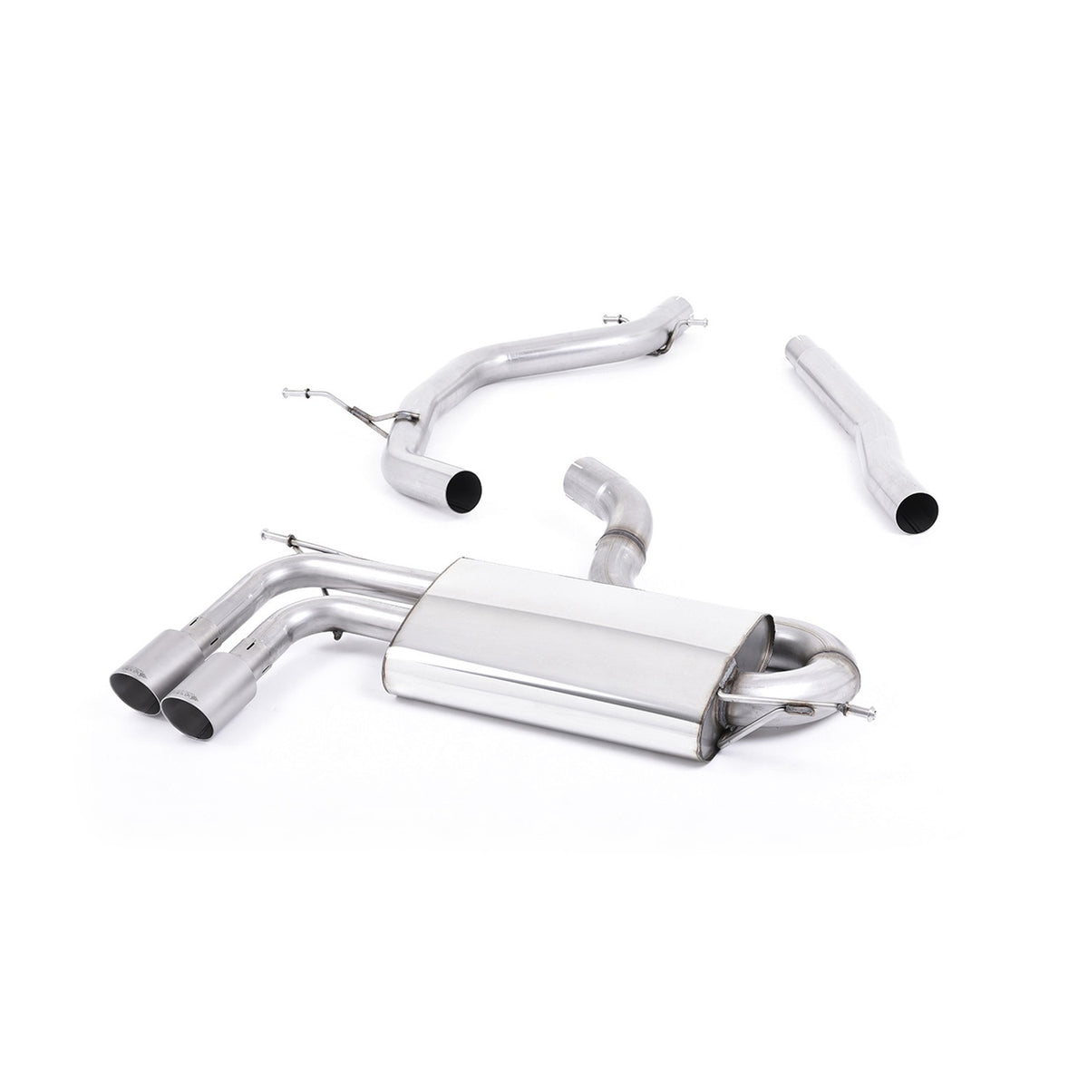 Milltek Filter Back Exhaust Audi A3 2.0 TDI 170 BHP 2WD 3dr DPF 08-12