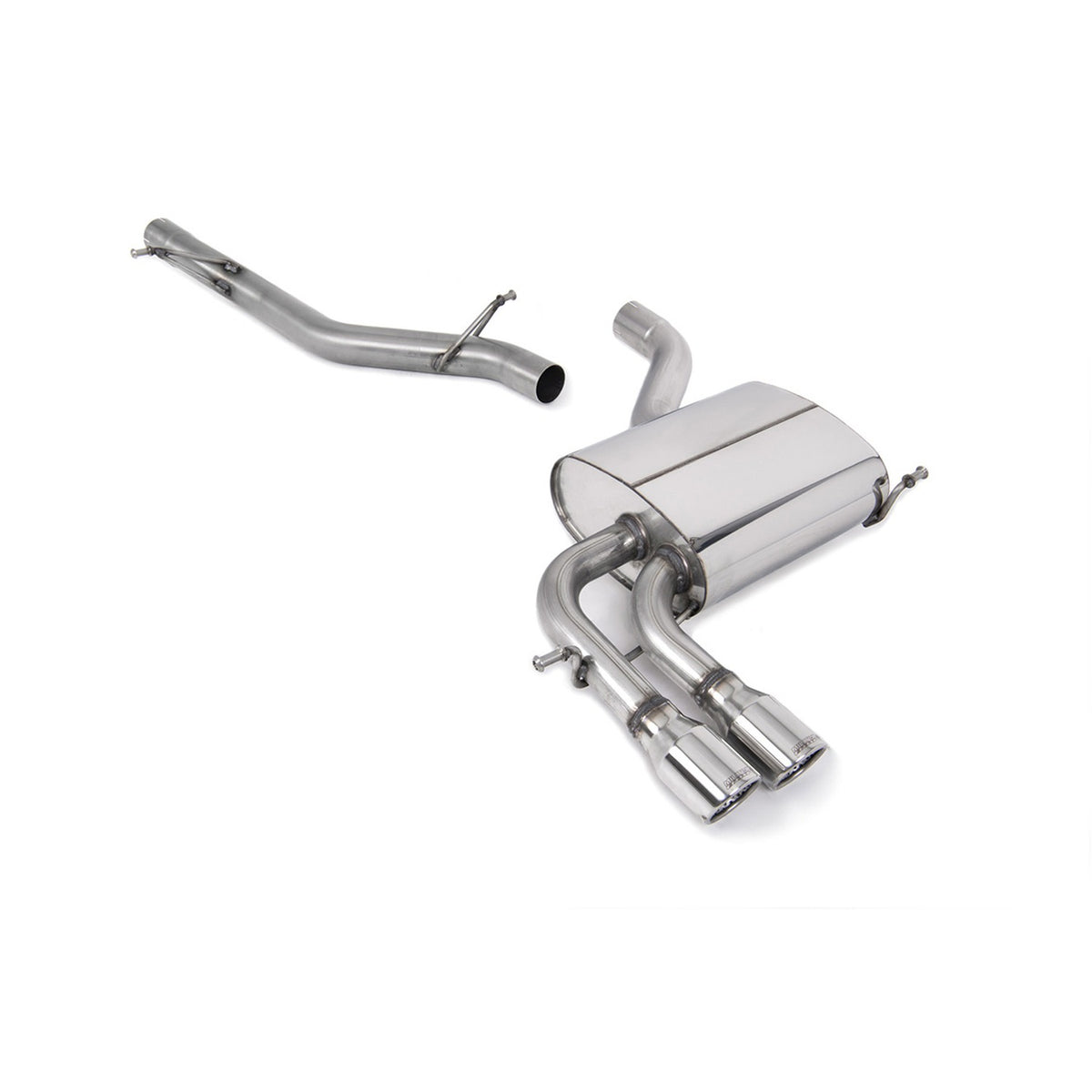 Milltek Cat Back Exhaust Audi A3 2.0T FSI Quattro 5dr Sportback 04-12