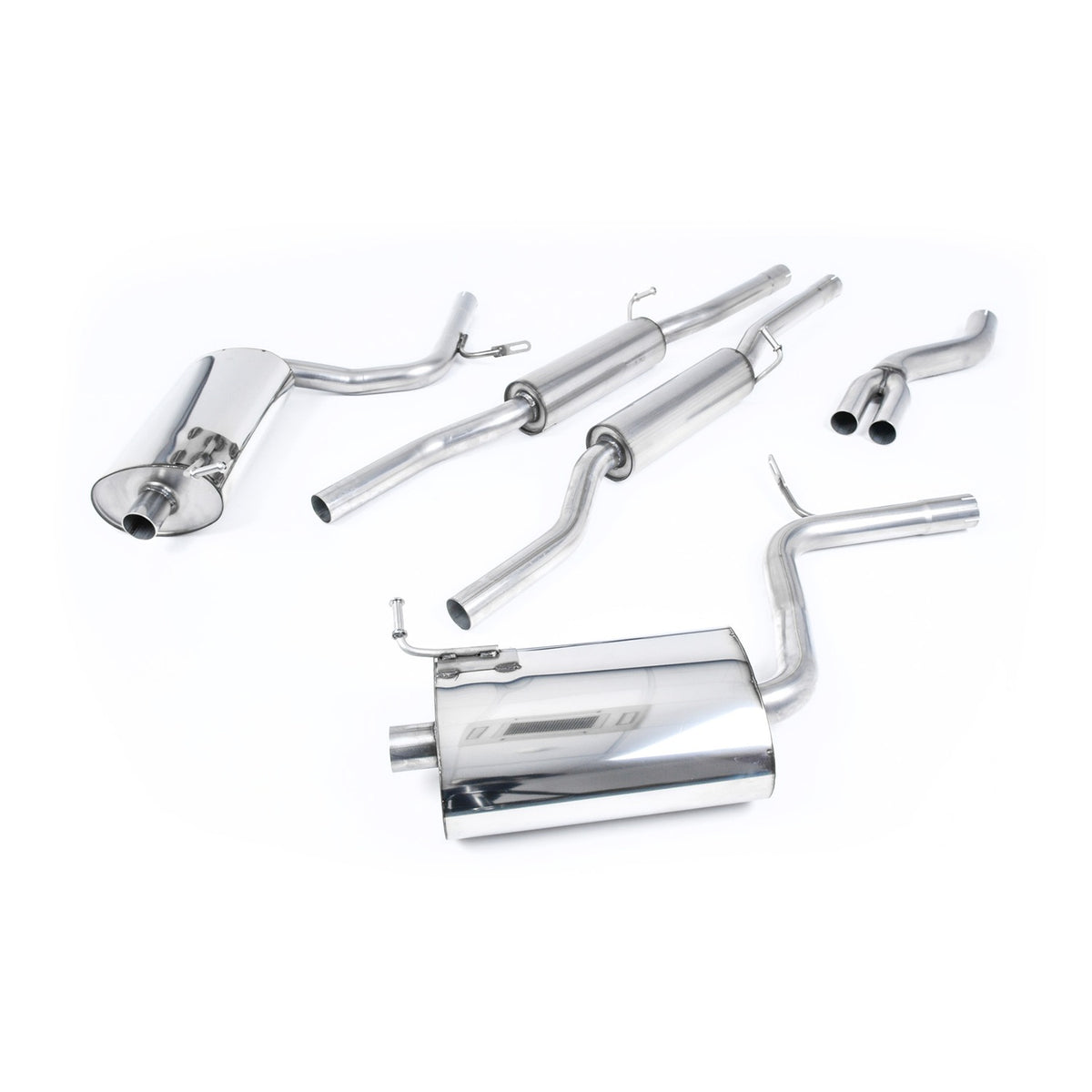 Milltek Cat Back Exhaust Audi A4 2.0 TFSI B7 Quattro DTM 05-08