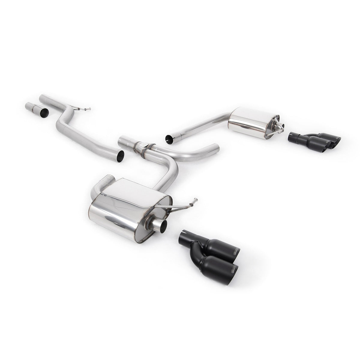 Milltek Cat Back Exhaust Audi A5 Coupé 2.0 TDi 07+