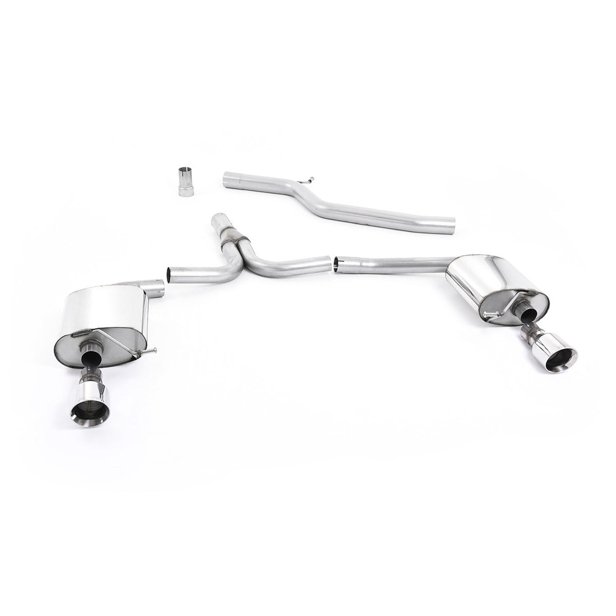 Milltek Cat Back Exhaust Audi A5 Coupé 2.0 TDi 07+