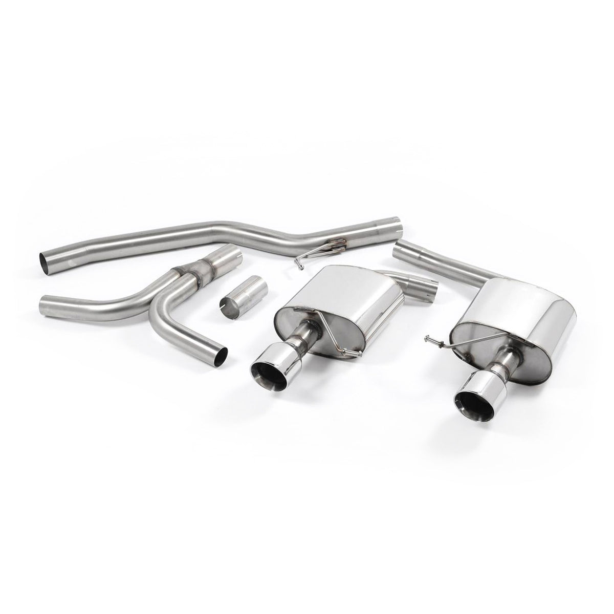 Milltek Cat Back Exhaust Audi A5 Cabriolet 3.0 TDi DPF Quattro 09+