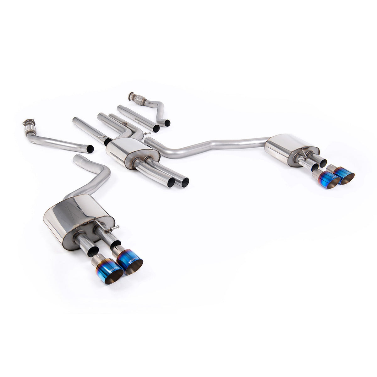 Milltek Cat Back Exhaust Audi A6 3.0TFSI V6 S-Line Facelift C7.5 15-18