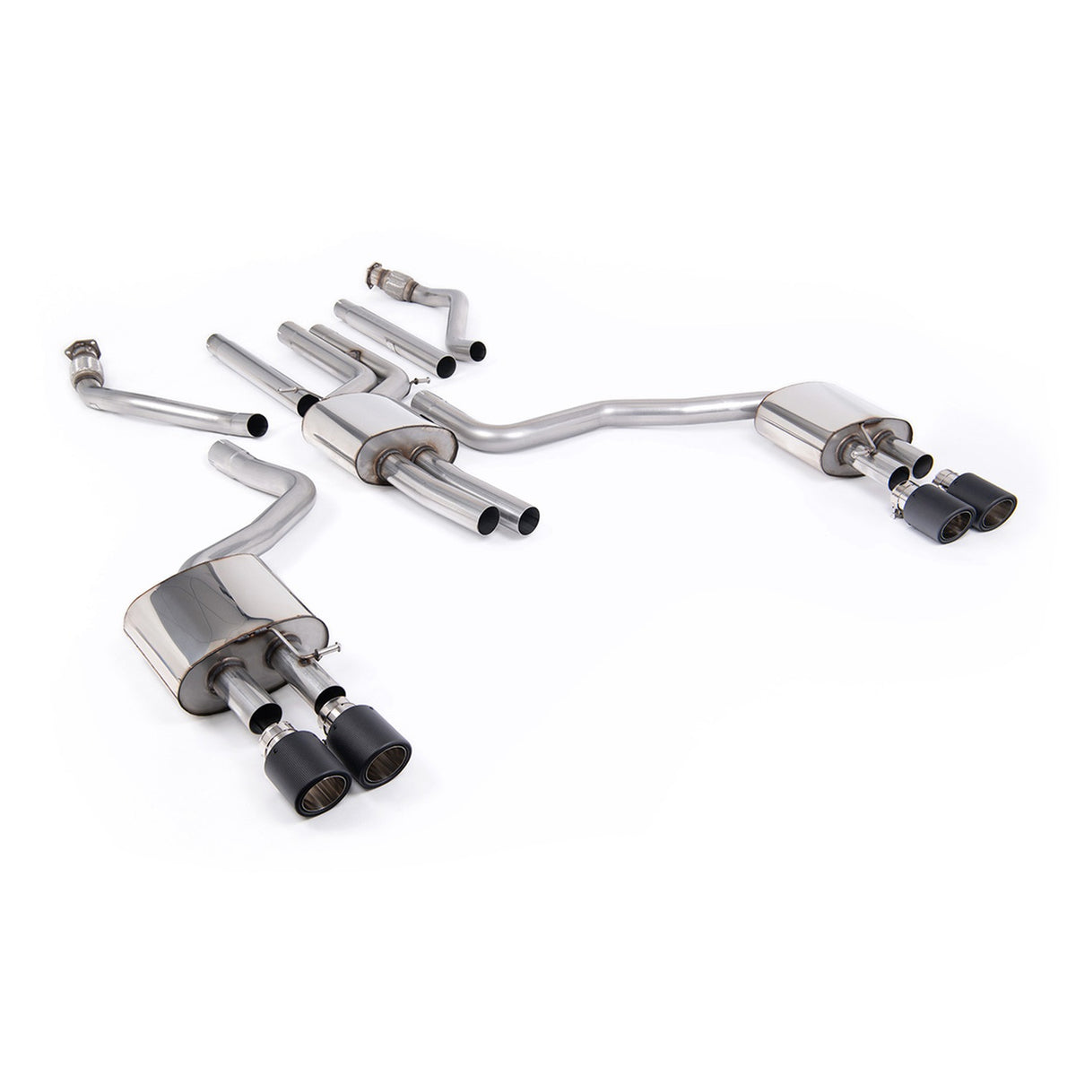 Milltek Cat Back Exhaust Audi A6 3.0TFSI V6 S-Line Facelift C7.5 15-18