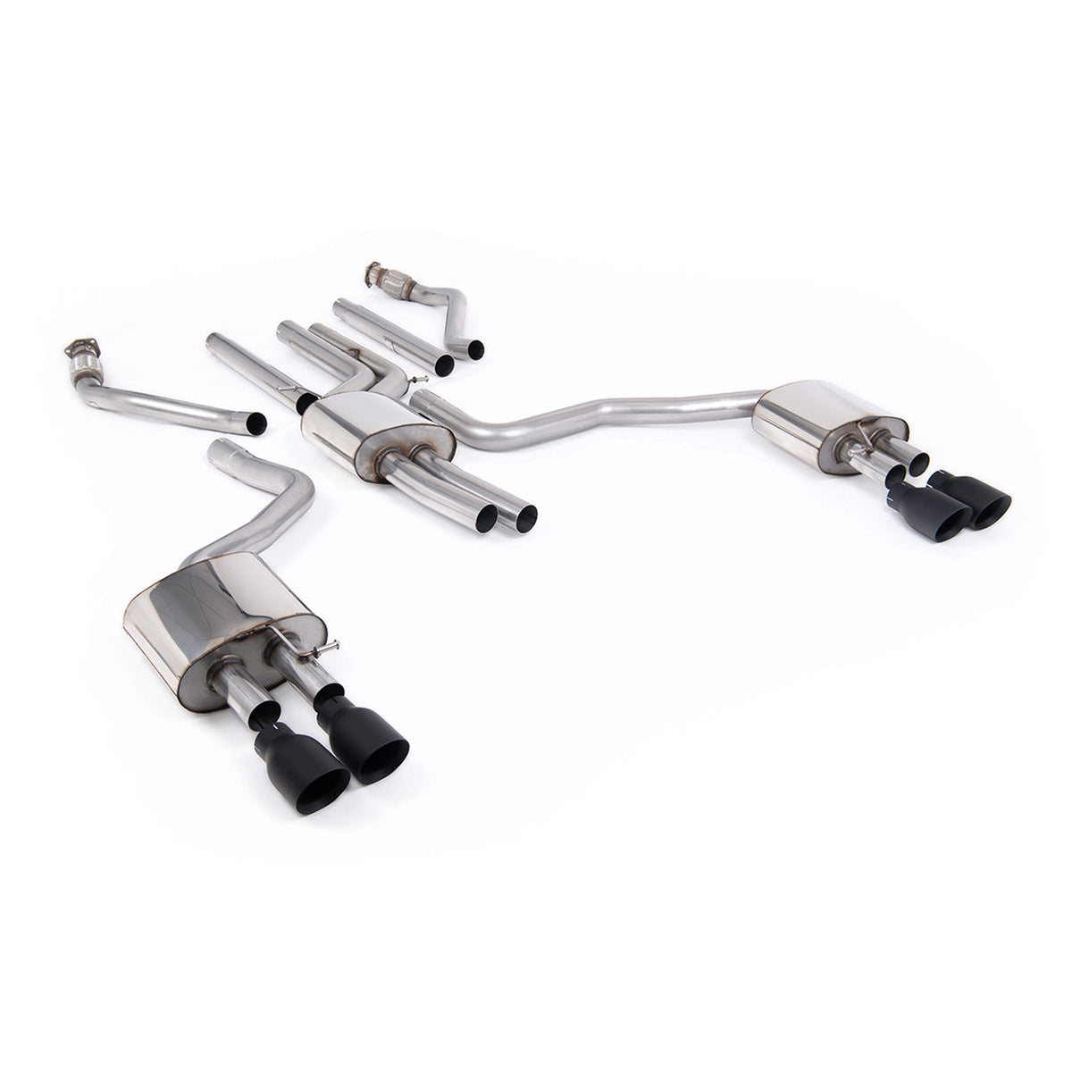 Milltek Cat Back Exhaust Audi A6 3.0TFSI V6 S-Line Facelift C7.5 15-18