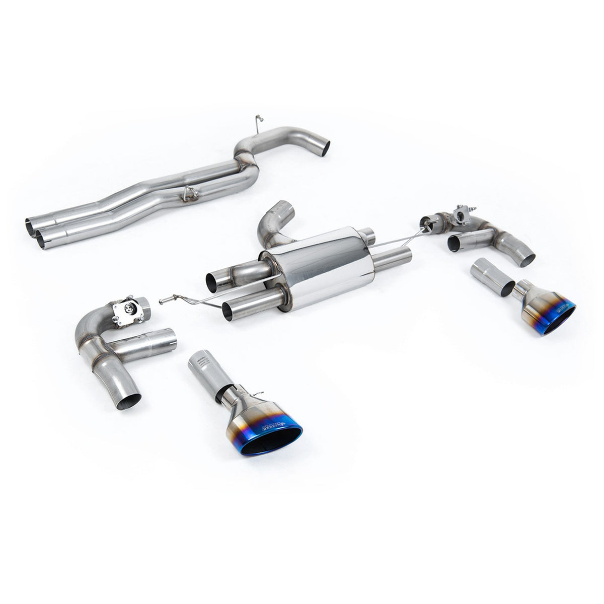 Milltek Cat Back Exhaust Audi RS3 Saloon 400PS 8V MQB Non-OPF/GPF 17+