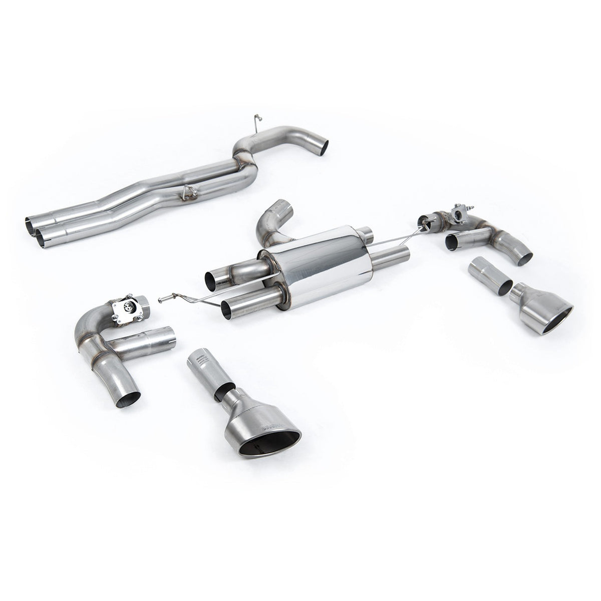 Milltek Cat Back Exhaust Audi RS3 Saloon 400PS 8V MQB OPF/GPF 19+
