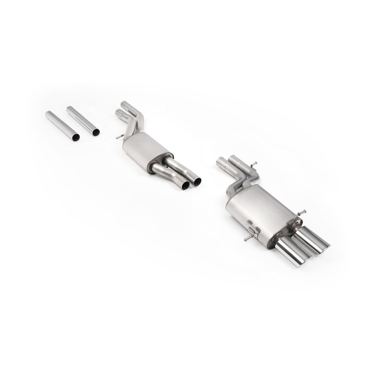 Milltek Cat Back Exhaust Audi RS4 B5 V6 Bi-Turbo Avant 00-02