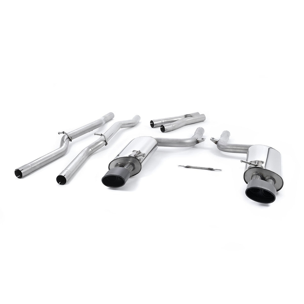 Milltek Cat Back Exhaust Audi RS4 B7 4.2 V8 Saloon Avant Cabriolet V1 ECE 06-08