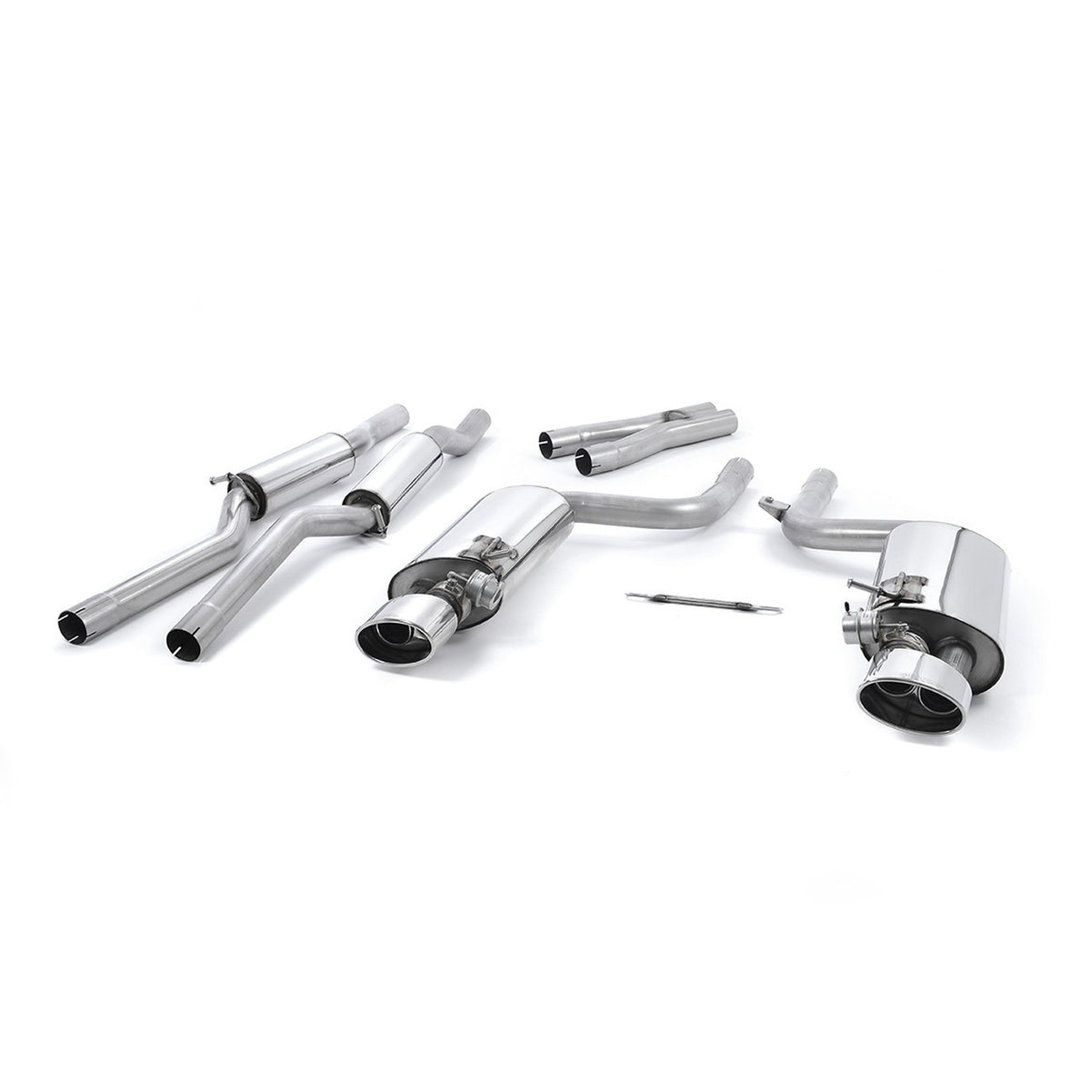 Milltek Cat Back Exhaust Audi RS4 B7 4.2 V8 Saloon Avant Cabriolet V1 ECE 06-08