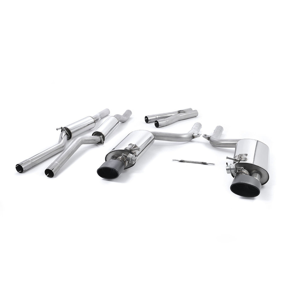 Milltek Cat Back Exhaust Audi RS4 B7 4.2 V8 Saloon Avant Cabriolet V1 ECE 06-08