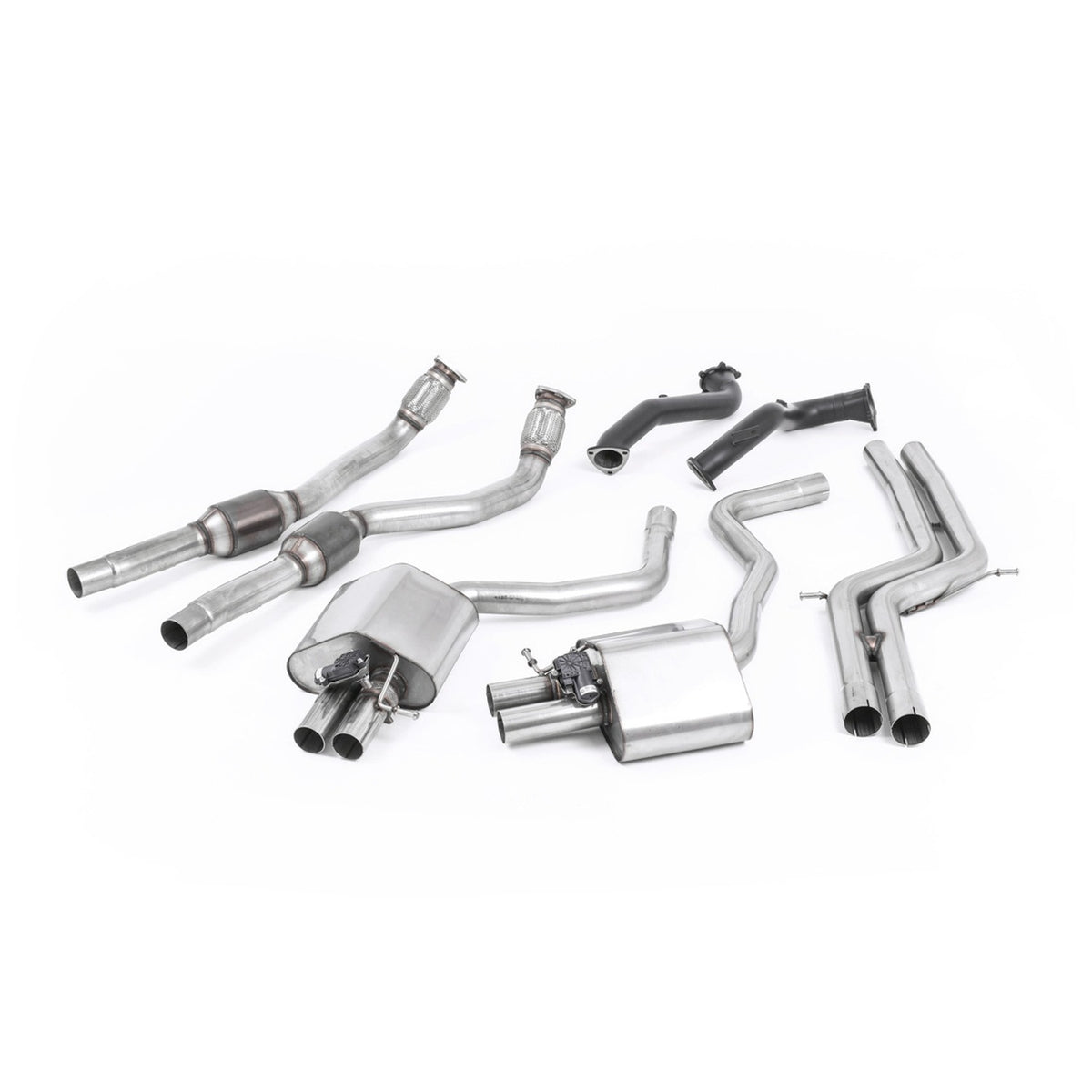 Milltek Full System Exhaust Audi RS6 C7 4.0 TFSI biturbo Quattro 13-18