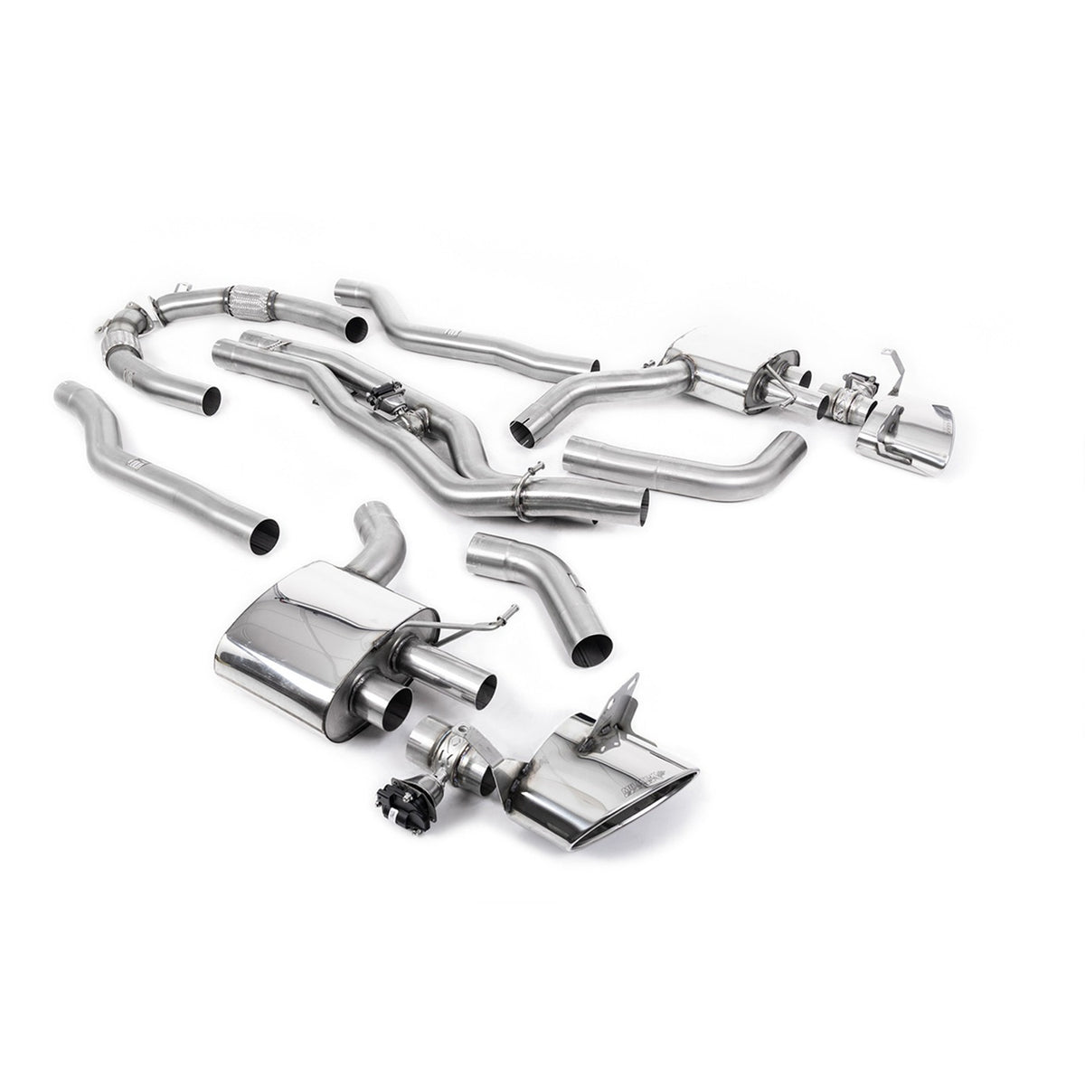 Milltek Cat Back Exhaust Audi RS6 C8 4.0 V8 Bi-Turbo Non-OPF/GPF USA ROW 20+