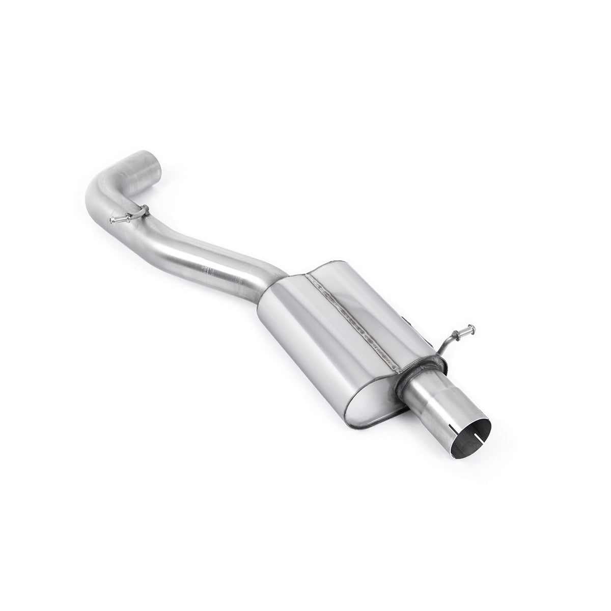 Milltek Centre Silencer Volkswagen Golf Mk7 R 2.0 TSI 300PS 80mm Race System Options 14-16