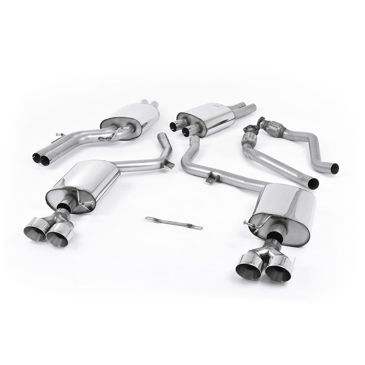Milltek Cat Back Exhaust Audi S5 3.0 TFSI B8.5 Sportback 12-16
