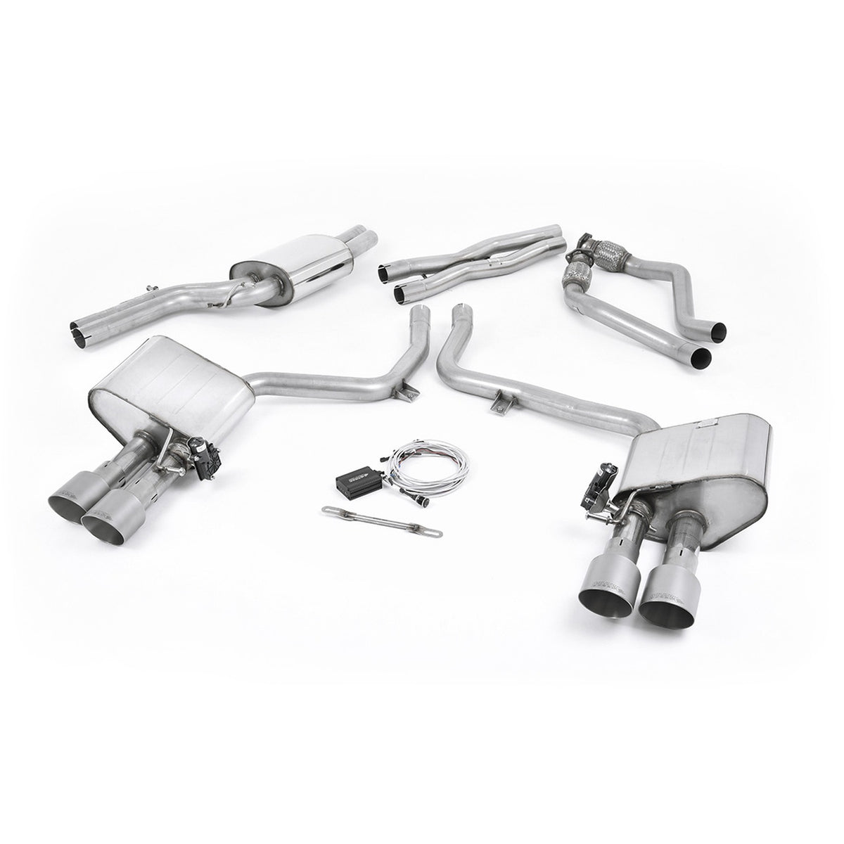 Milltek Cat Back Exhaust Audi S4 3.0 Supercharged V6 B8.5 12-16