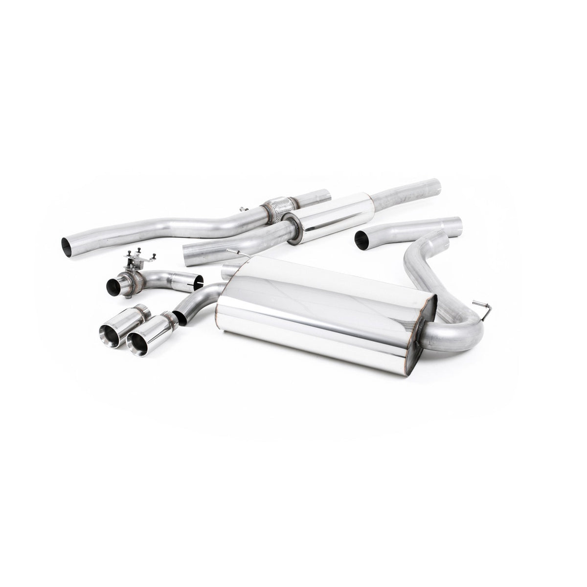 Milltek Cat Back Exhaust BMW 4 Series F32 428i Coupé Auto No Tow Bar Non-xDrive N20 14-16
