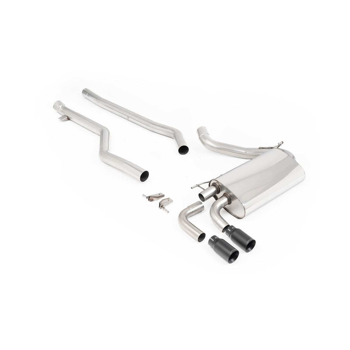 Milltek Cat Back Exhaust BMW 3 Series F30 320i M Sport Saloon LCI Non-xDrive Non-OPF B48 15-19