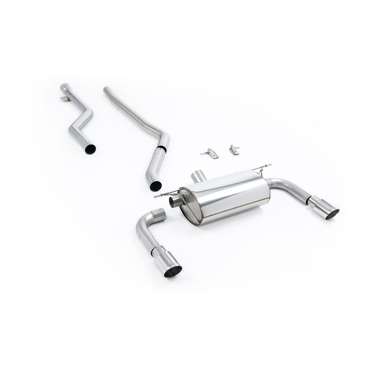 Milltek Cat Back Exhaust BMW 3 Series F30 320i M Sport Saloon LCI Non-xDrive Non-OPF B48 15-19
