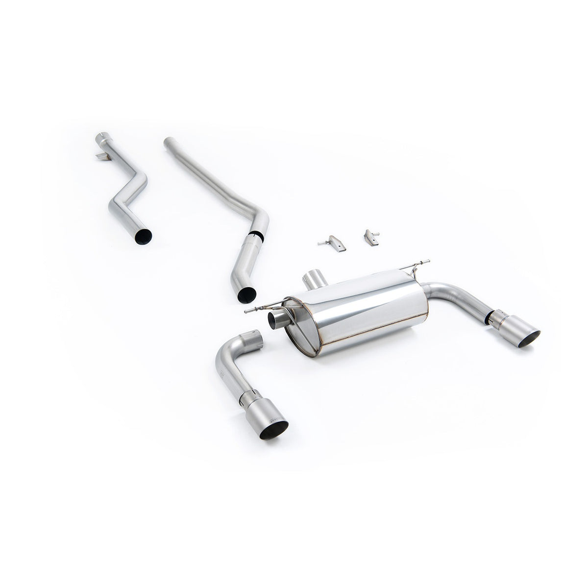 Milltek Cat Back Exhaust BMW 3 Series F30 320i M Sport Saloon LCI Non-xDrive Non-OPF B48 15-19