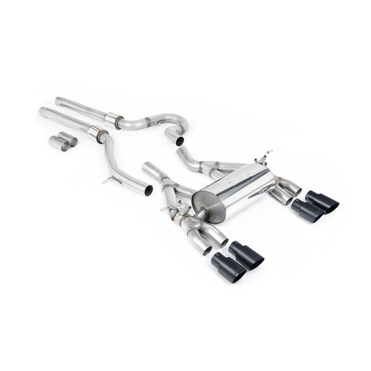 Milltek Cat Back Exhaust BMW 3 Series F80 M3 Comp Saloon Non-OPF/GPF 14-18