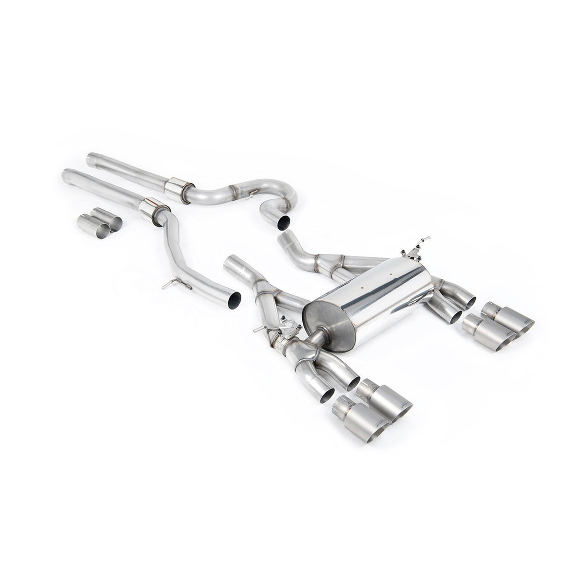 Milltek Cat Back Exhaust BMW 4 Series F82 83 M4 Comp Coupe Convertible Non-OPF 14-18