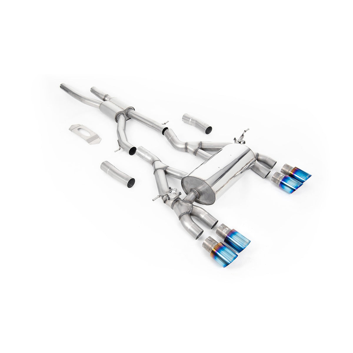 Milltek Cat Back Exhaust BMW 4 Series F82 83 M4 Comp CS Coupe Convertible OPF/GPF 19-20