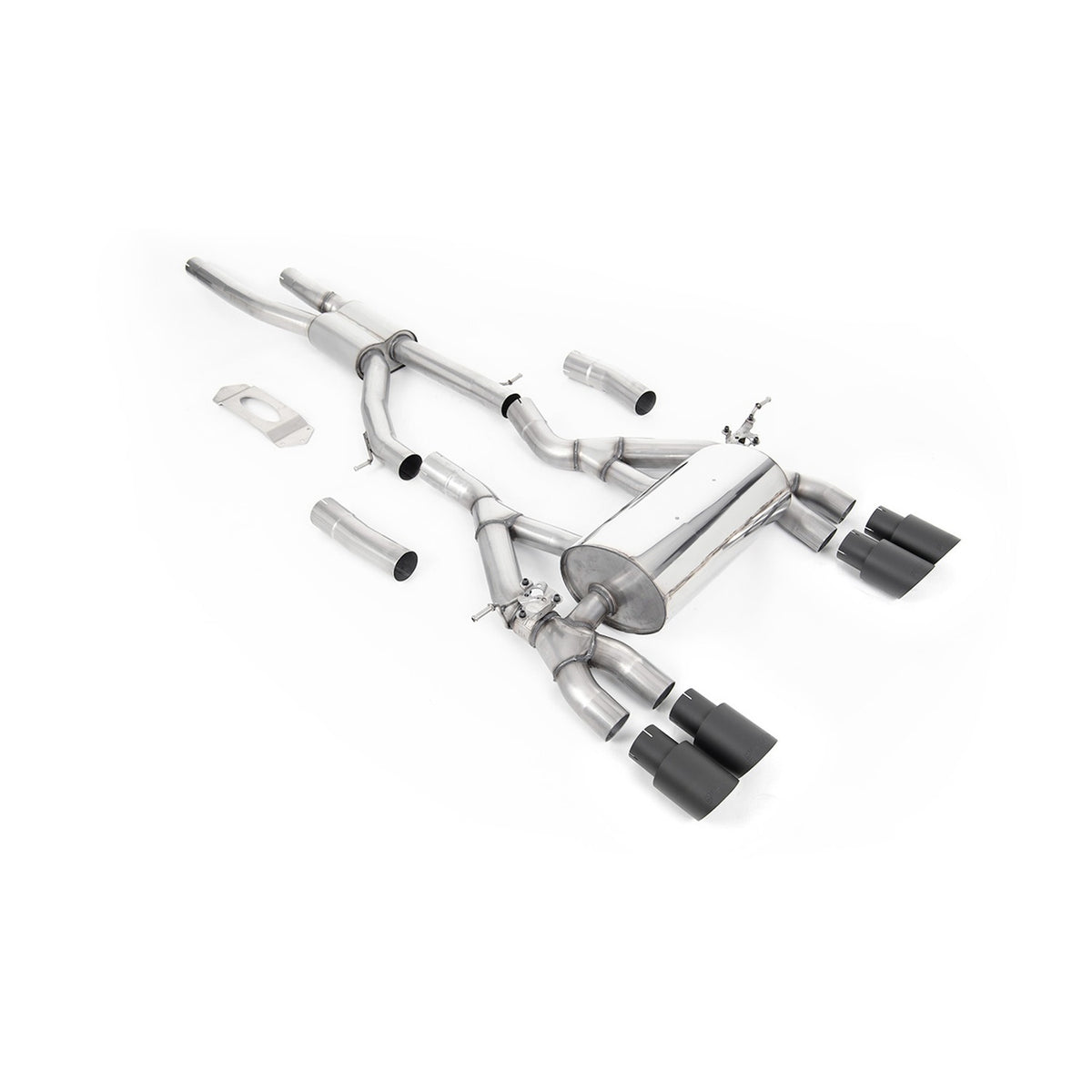Milltek Cat Back Exhaust BMW 3 Series F80 M3 Comp CS Saloon OPF/GPF 19-20