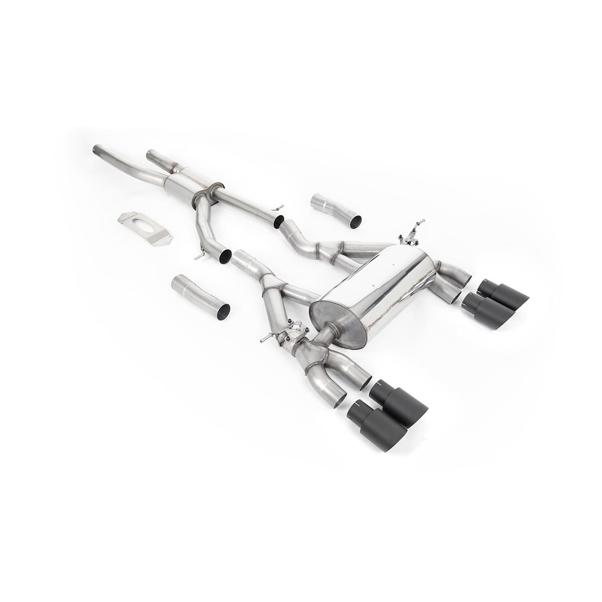 Milltek Cat Back Exhaust BMW 4 Series F82 83 M4 Comp CS Coupe Convertible OPF/GPF 19-20