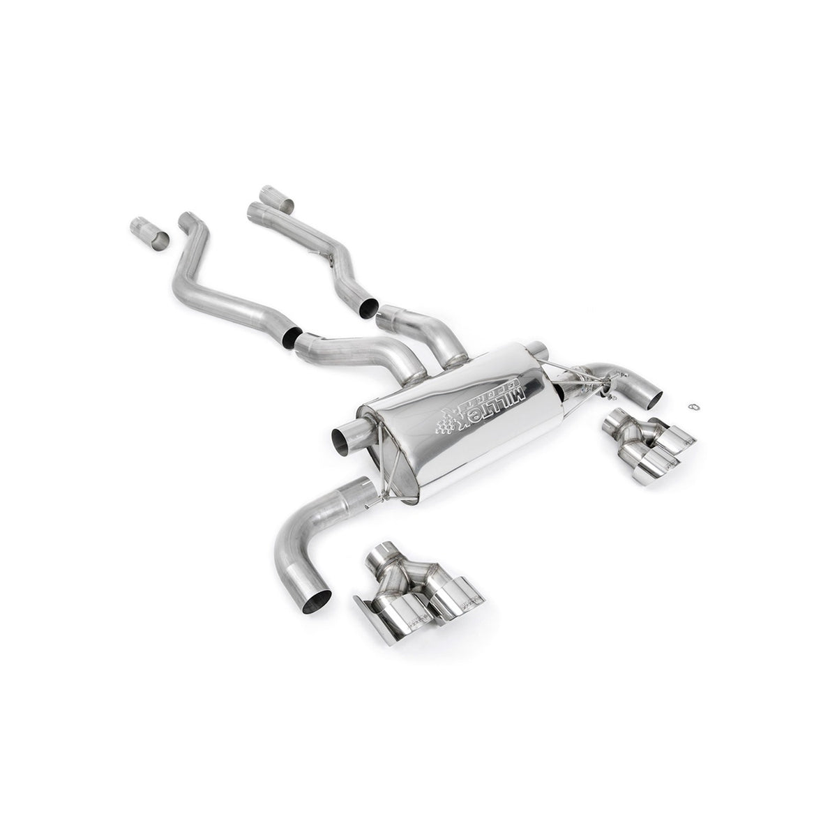 Milltek Filter Back Exhaust BMW 4 Series G22 M440i Coupe OPF/GPF Pre LCI 20-25