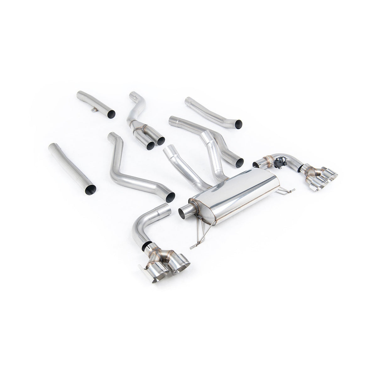Milltek Cat Back Exhaust BMW 3 Series G20 M340i Sedan inc Xdrive NA ROW Pre LCI 21-25