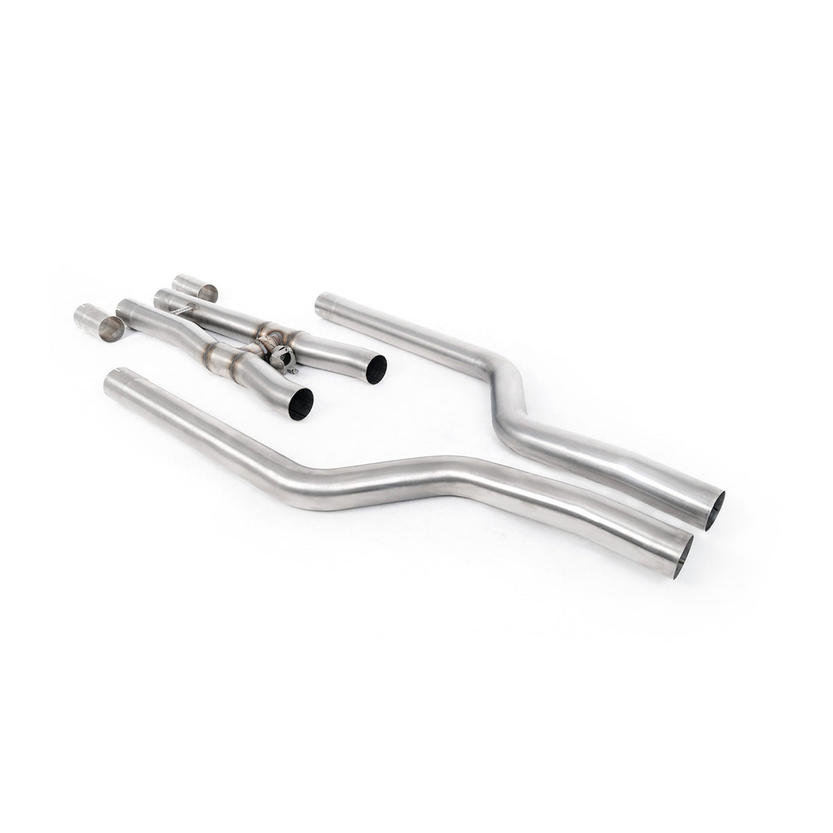 Milltek Active Centre H Pipe Front Silencer Bypass BMW 5 Series M5 Comp 4.4 Twin Turbo F90 Non-OPF/GPF 18-20