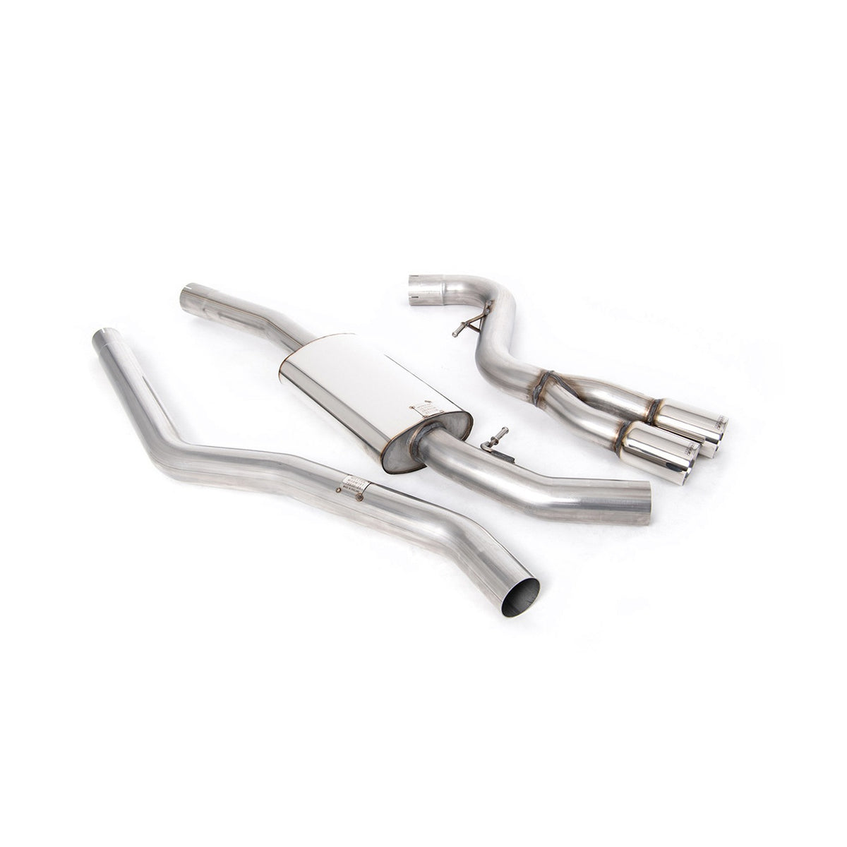 Milltek Cat Back Exhaust BMW 1 Series 123d M Sport Coupé E82 08-12