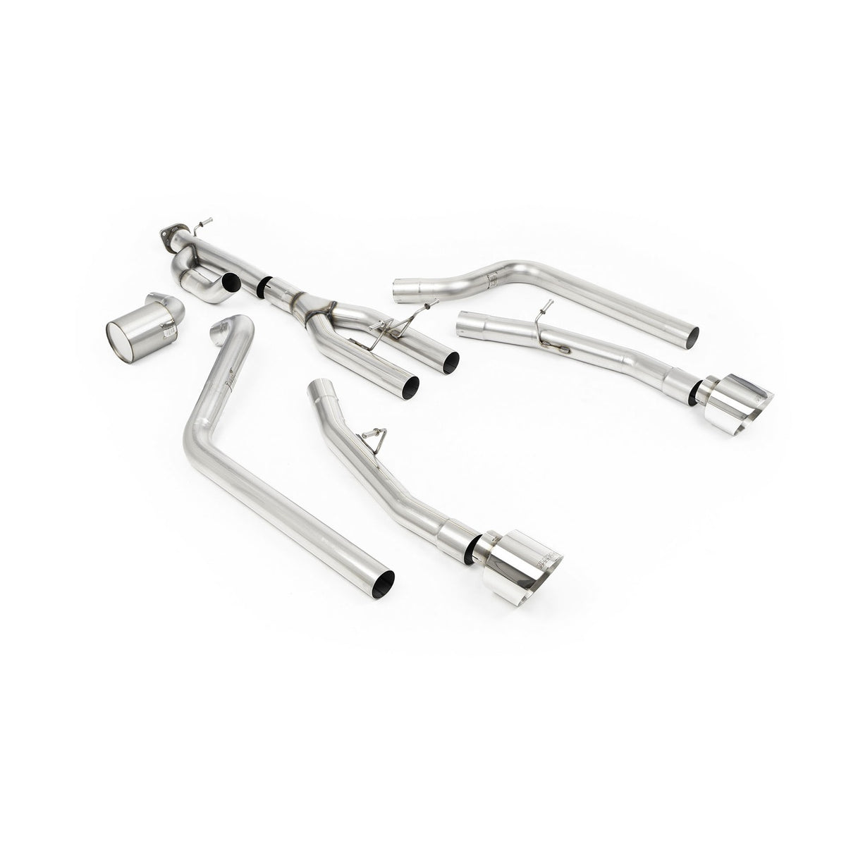 Milltek Cat Back Exhaust Dodge 1500 3.0 Twin Turbo Hurricane Engine 420hp Rebel 25+