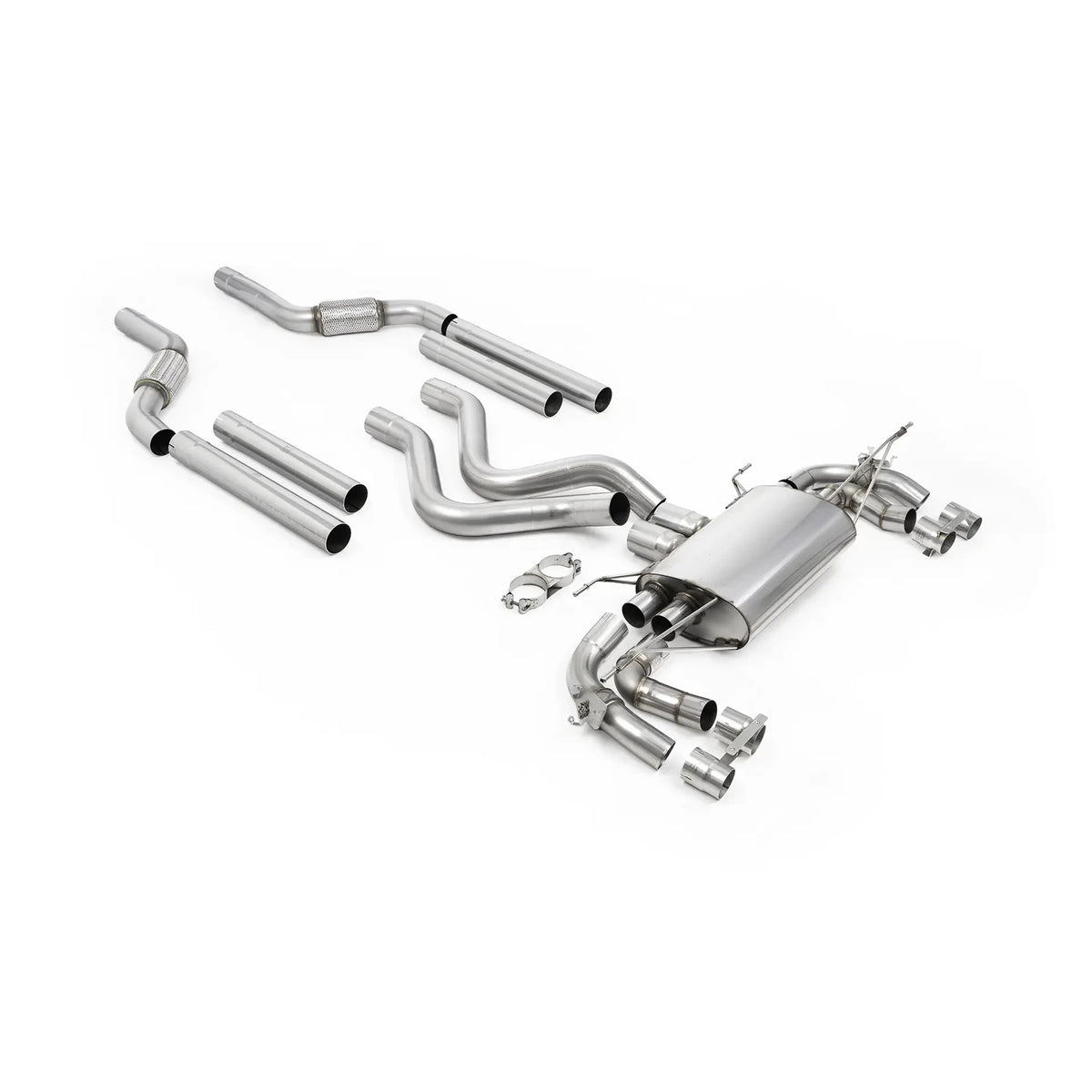 Milltek Filter Back Exhaust Land Rover Defender 110 OCTA P635 NC11 4.4 V8 25+
