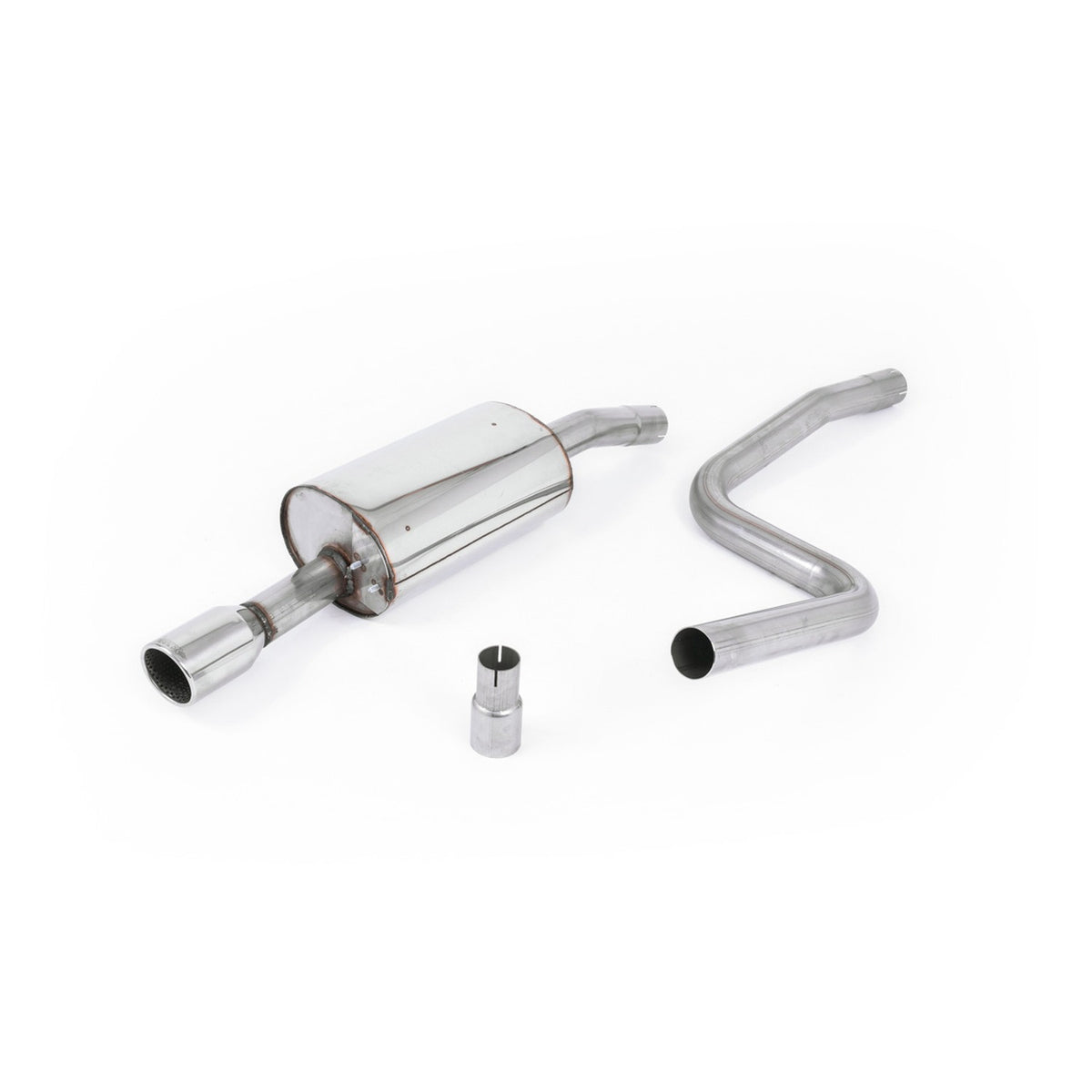 Milltek Cat Back Exhaust Ford Fiesta Mk6 Zetec-S 1.6 16v 04-08