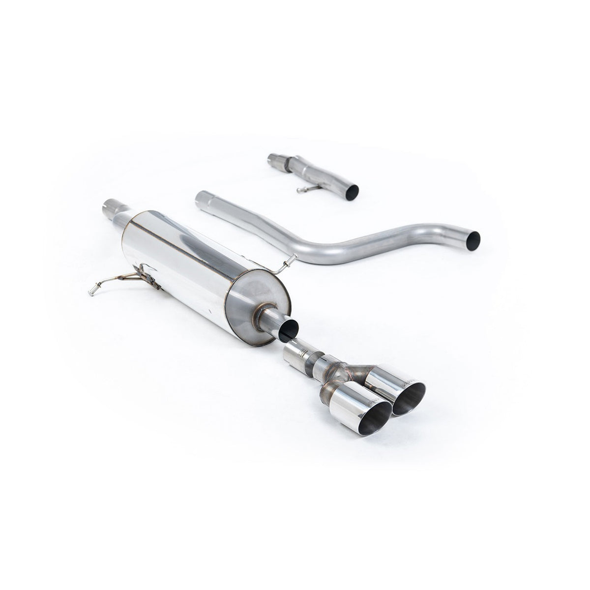 Milltek Filter Back Exhaust Ford Fiesta Mk8 1.0T EcoBoost ST-Line 3dr 5dr 155ps Hybrid OPF/GPF 20+