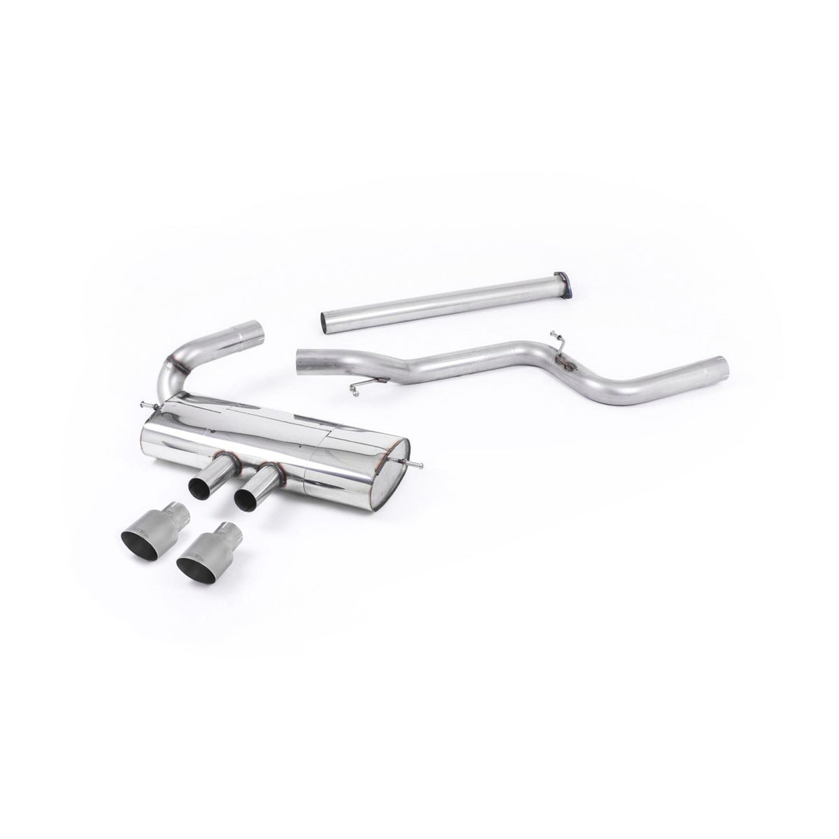 Milltek Cat Back Exhaust Ford Focus Mk3 ST 2.0 EcoBoost 5dr Hatch 12-18