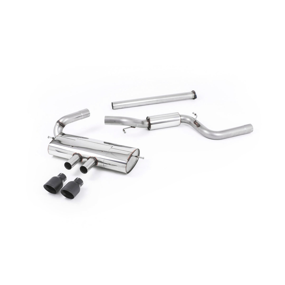 Milltek Cat Back Exhaust Ford Focus Mk3 ST 2.0 EcoBoost 5dr Hatch 12-18