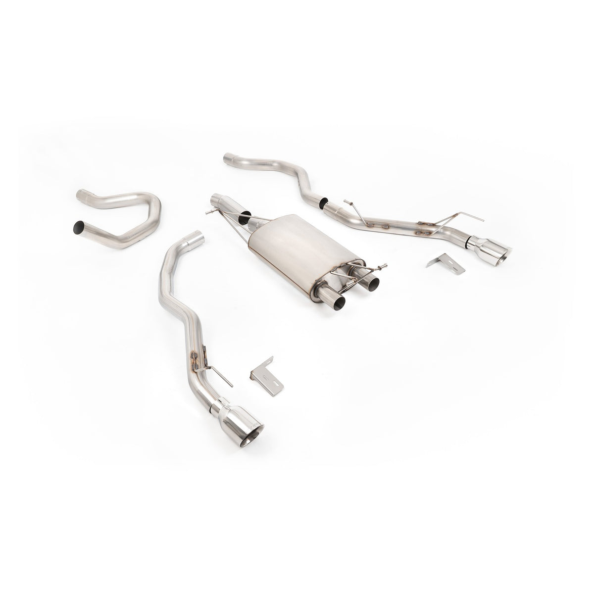 Milltek Front Pipe Back Exhaust Ford Ranger 2.3 Turbo PHEV 281PS T9 23+