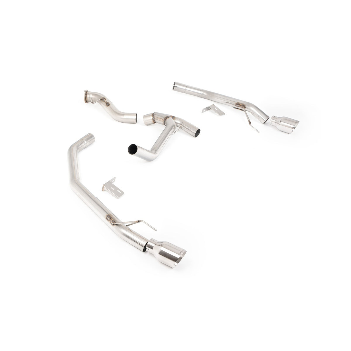 Milltek Axle Back Exhaust Ford Ranger 3.0 V6 TDCI 240PS T9 23+